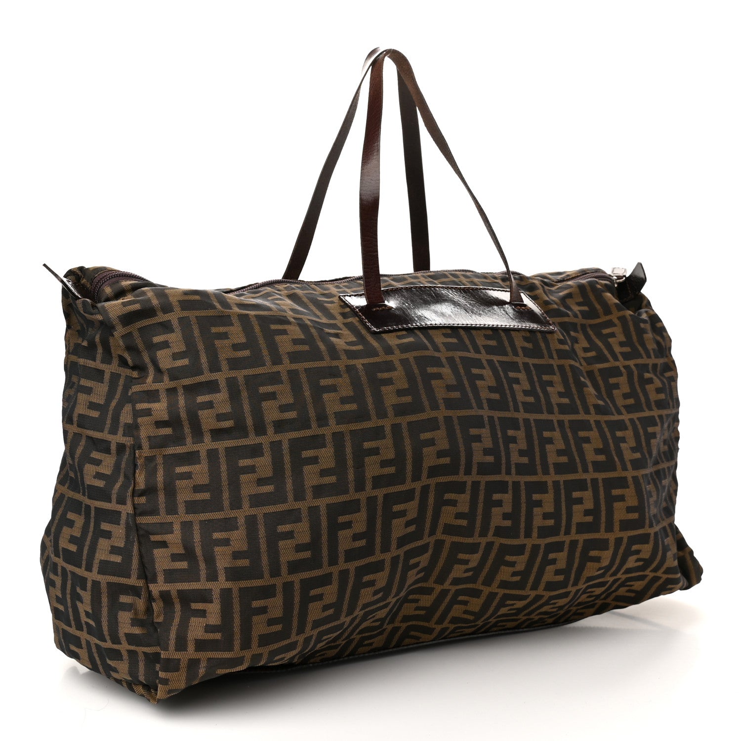 Fendi Zucca Travel Tote Tobacco 3 of 11