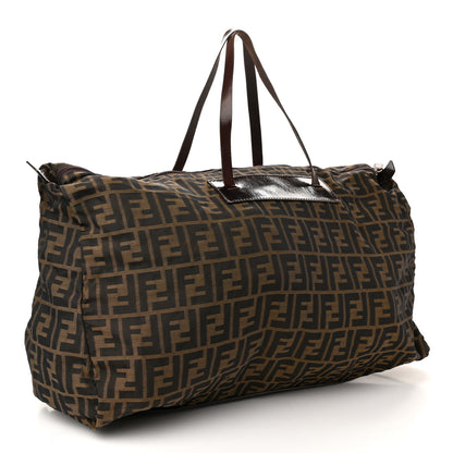 Fendi Zucca Travel Tote Tobacco 3 of 11