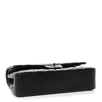 Chanel Lambskin Quilted Medium Double Flap Black 3 of 4
