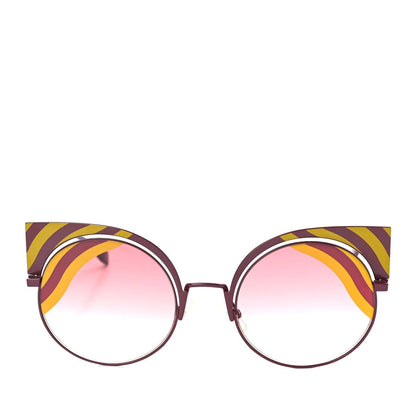 Fendi Hypnoshine Sunglasses FF 0215/S Burgundy Yellow 1 of 11