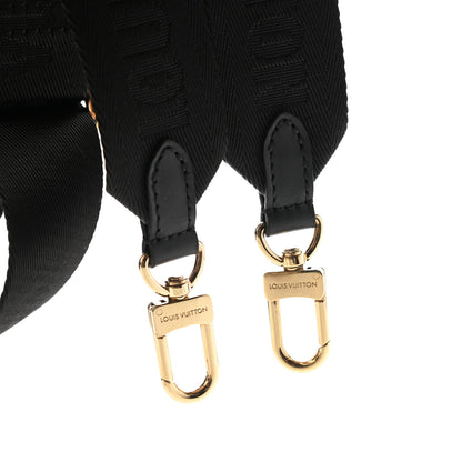 Louis Vuitton Nylon Petite Malle Souple Shoulder Strap Black 3 of 4