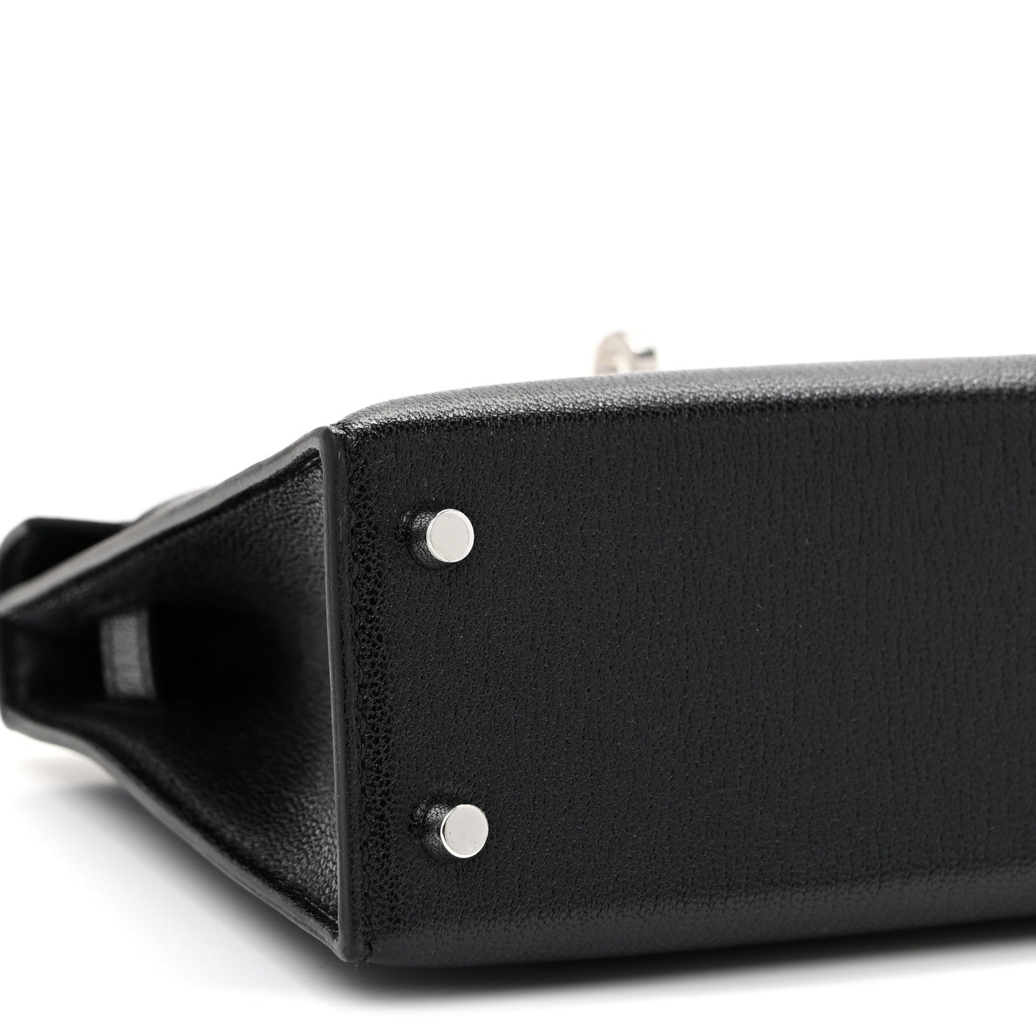 Hermes Chevre Chamkila Lizard Mini Kelly Sellier Touch 20 Black Ombre 9 of 11