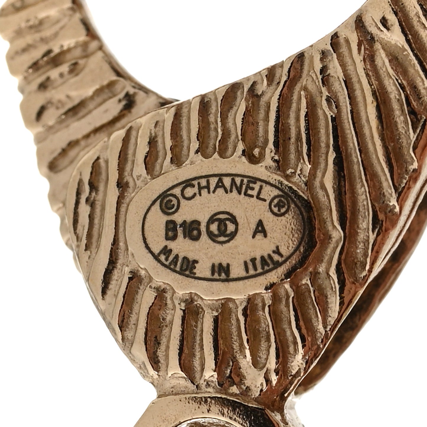 Beaded Multistrand Drop CC Bracelet Golden Red