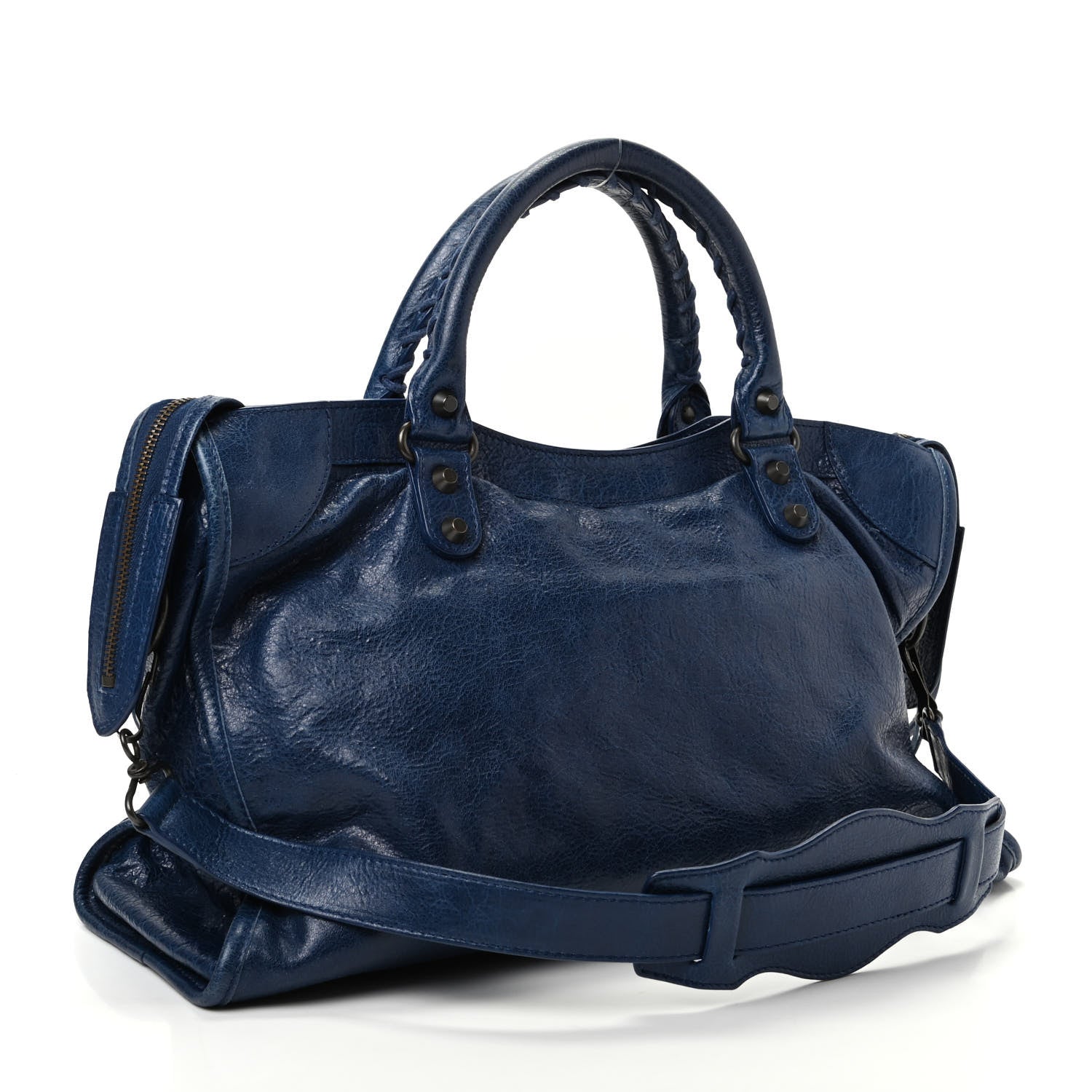 Balenciaga Chevre Classic Hardware City Bleu Mineral 3 of 9