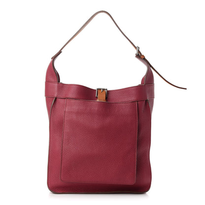 Hermes Taurillon Clemence Marwari PM Bois de Rose 1 of 13