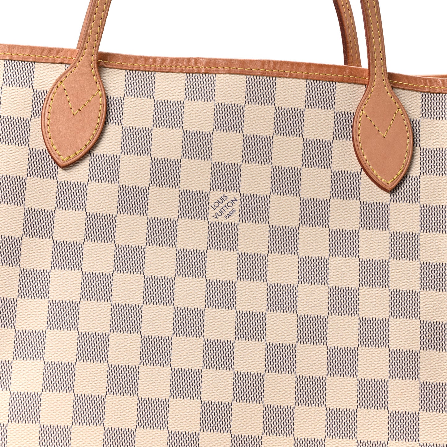 Damier Azur Neo Neverfull MM Rose Ballerine