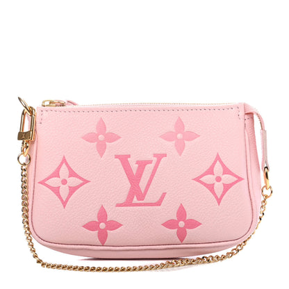 Louis Vuitton Empreinte Monogram Giant By The Pool Mini Pochette Accessories Bouton De Rose 1 of 4