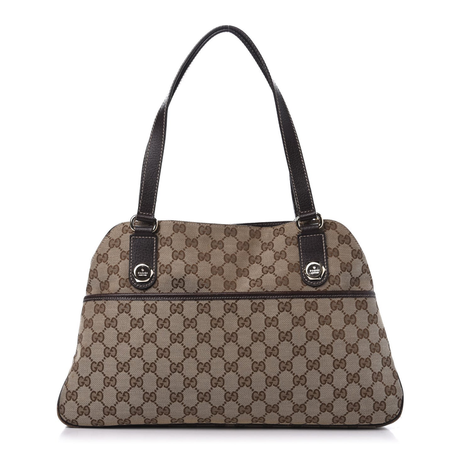 Monogram Medium Charmy Shoulder Bag Brown