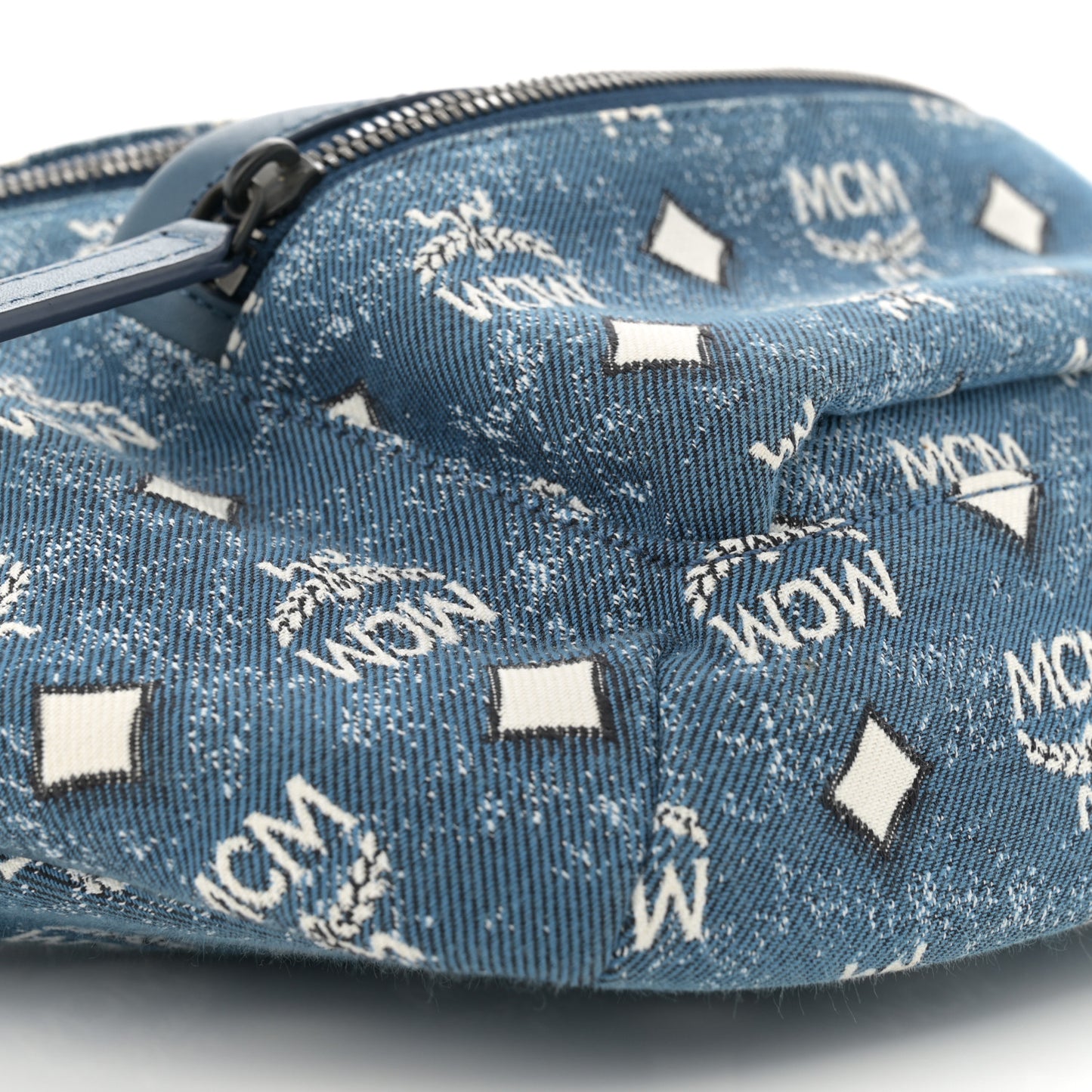Jacquard Visetos Fursten Belt Bag Denim Blue