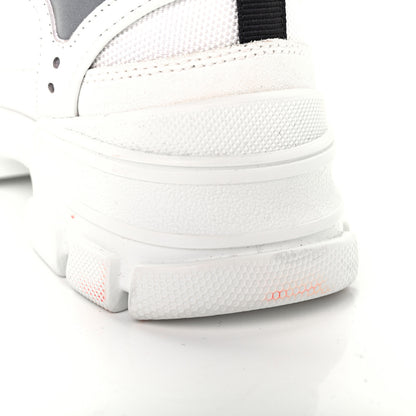 Gucci X SEGA Mesh Calfskin Suede Womens Flashtrek Sneakers 37.5 Great White 11 of 12