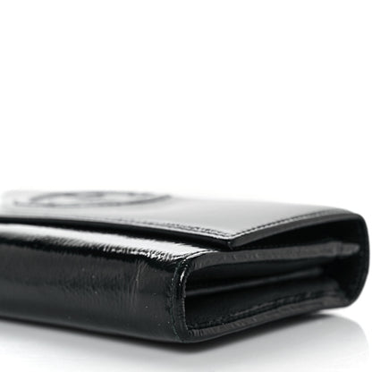 Gucci Patent Calfskin Large Soho Continental Wallet Black 8 of 9