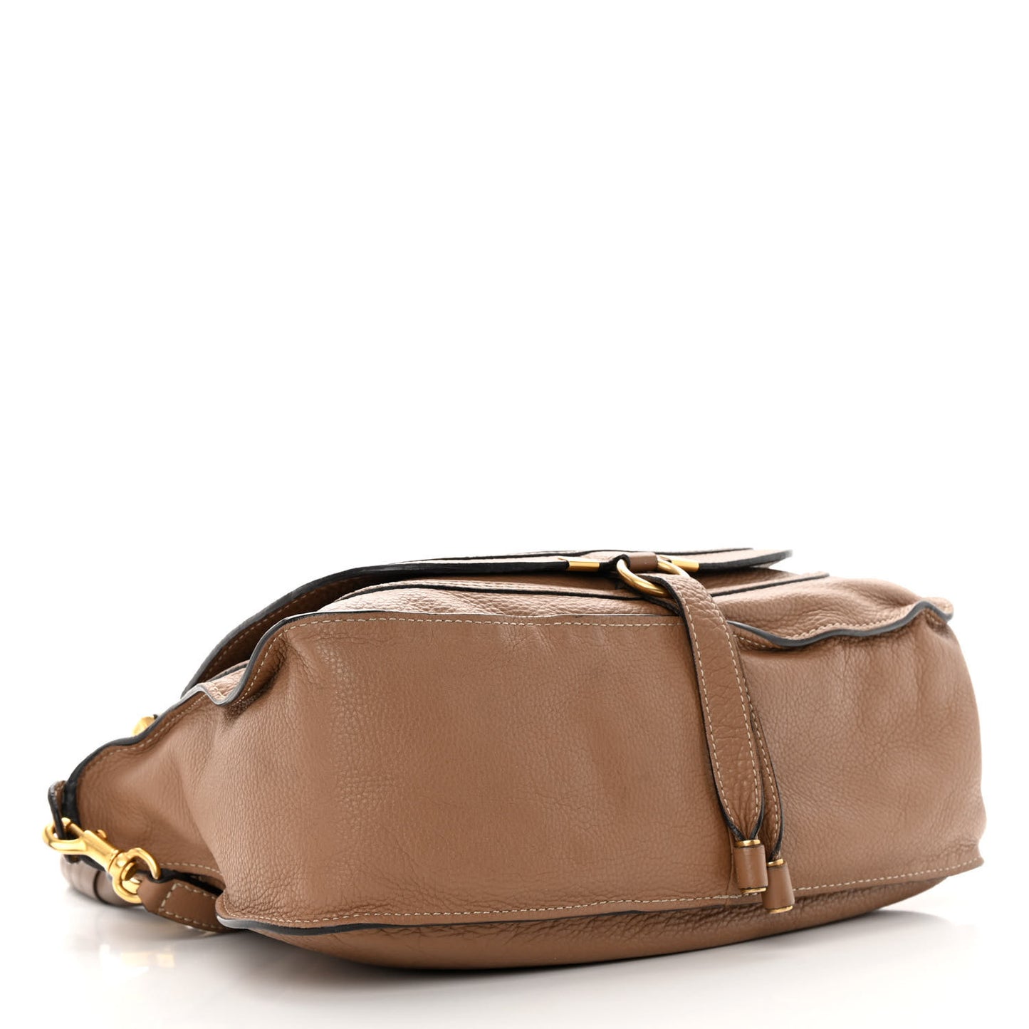 Calfskin Medium Marcie Satchel Nut