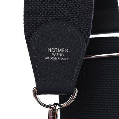 Hermes Taurillon Clemence Evelyne III PM Bleu Indigo 9 of 11