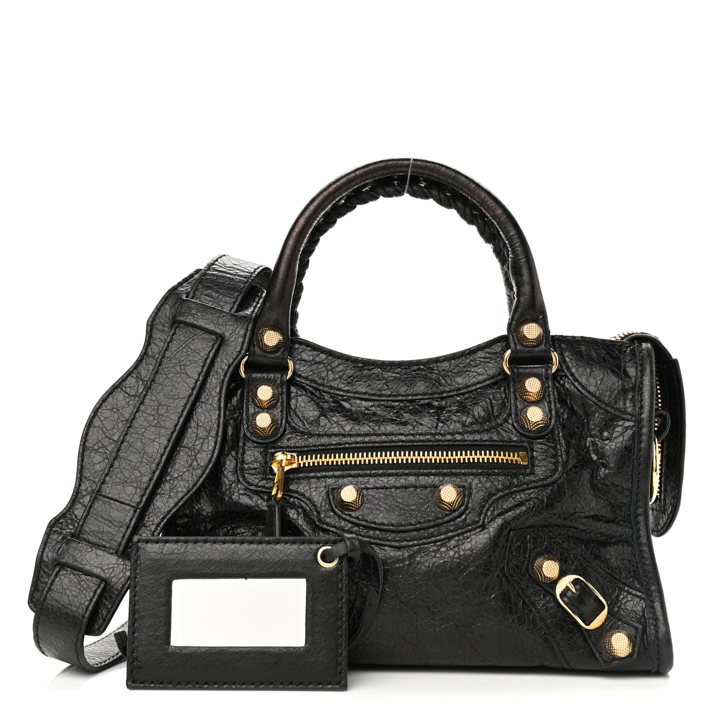 Agneau Giant 12 Gold Hardware Mini City Black