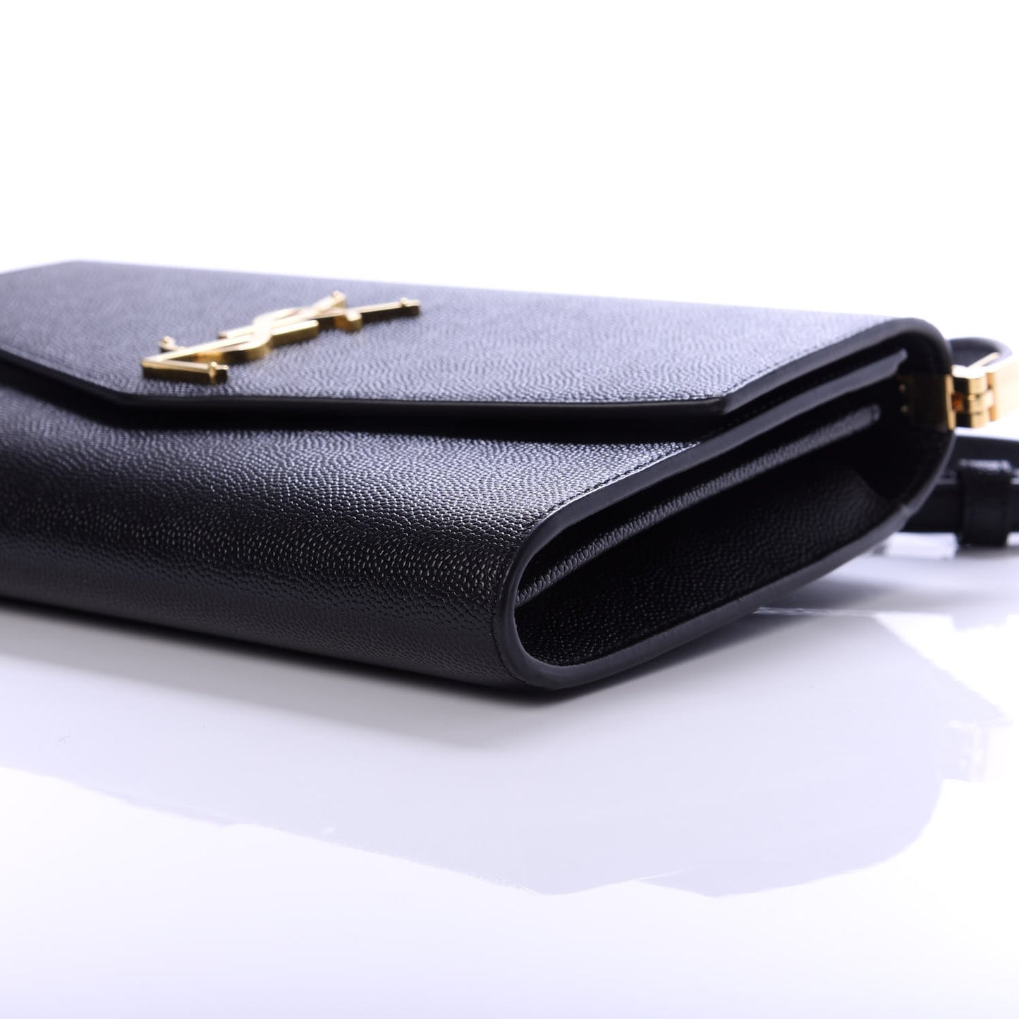 Grain De Poudre Mini Uptown Crossbody Bag Black