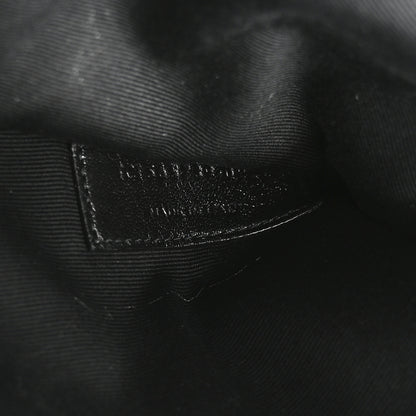 Saint Laurent Canvas Uptown Pouch Black White 7 of 8