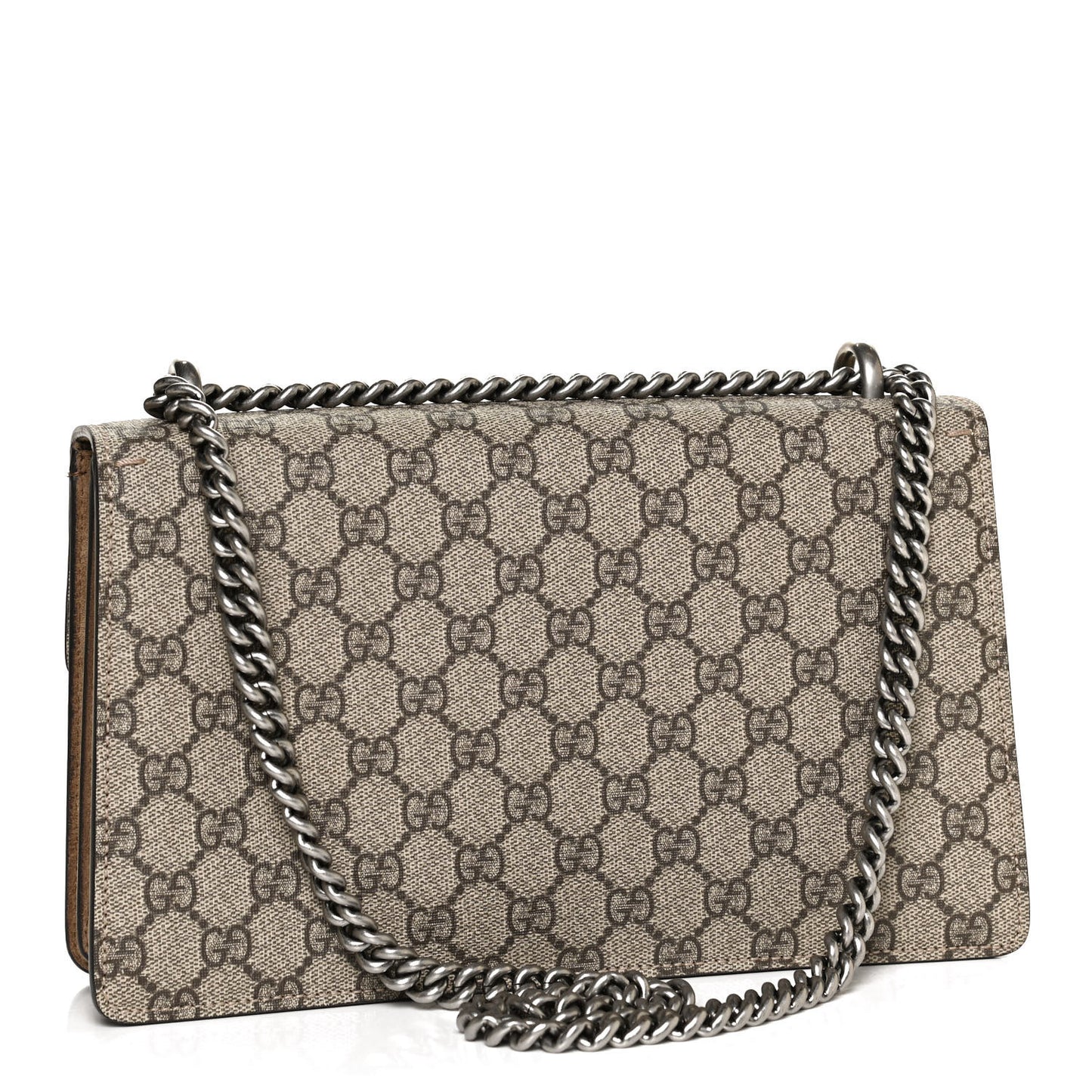 GG Supreme Monogram Small Dionysus Shoulder Bag Taupe