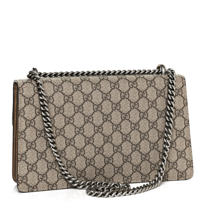 Gucci GG Supreme Monogram Small Dionysus Shoulder Bag Taupe 3 of 13