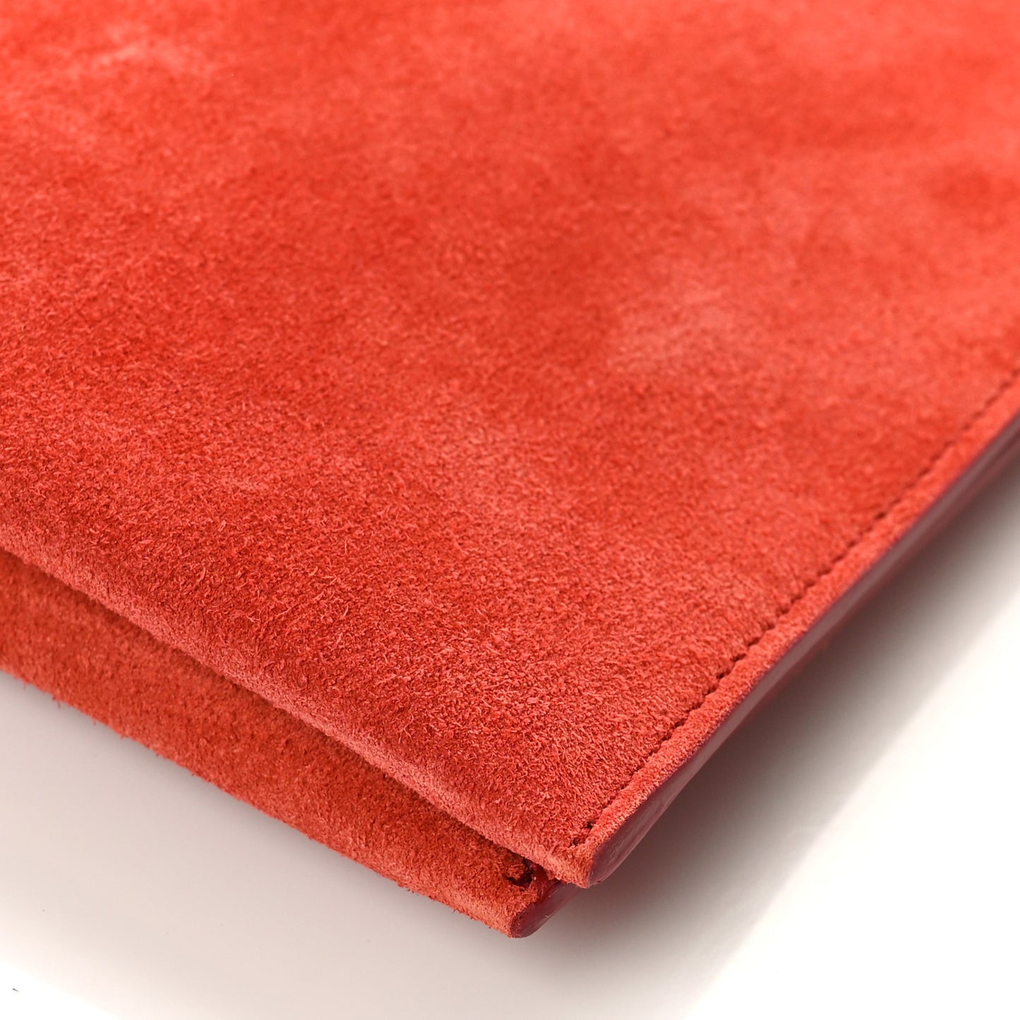 Suede Braid Bag Tomato