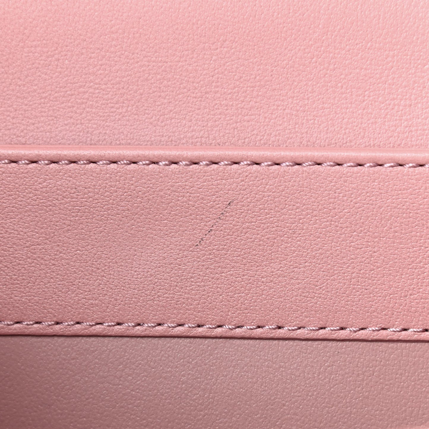 Calfskin Quilted Coco Lady Flap Dark Pink
