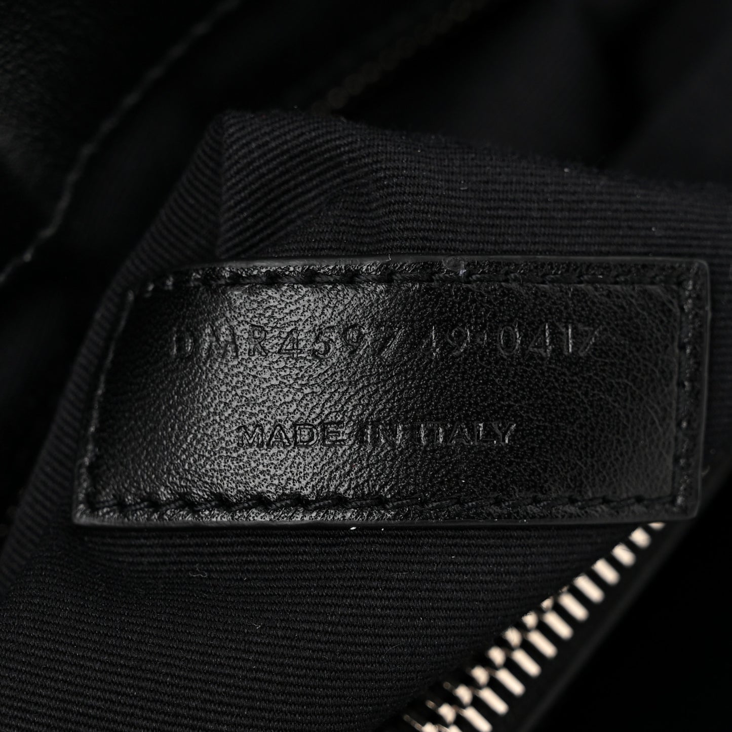 Calfskin Y Quilted Monogram Medium Loulou Chain Satchel Black