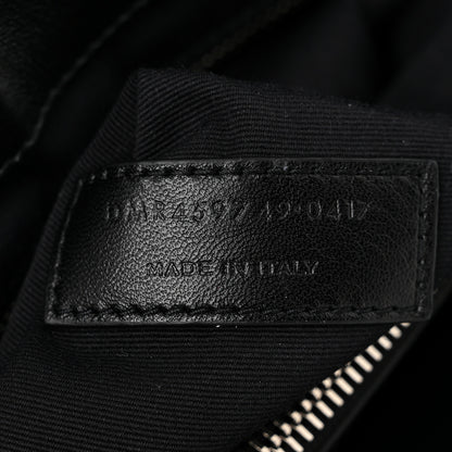 Saint Laurent Calfskin Y Quilted Monogram Medium Loulou Chain Satchel Black 7 of 11