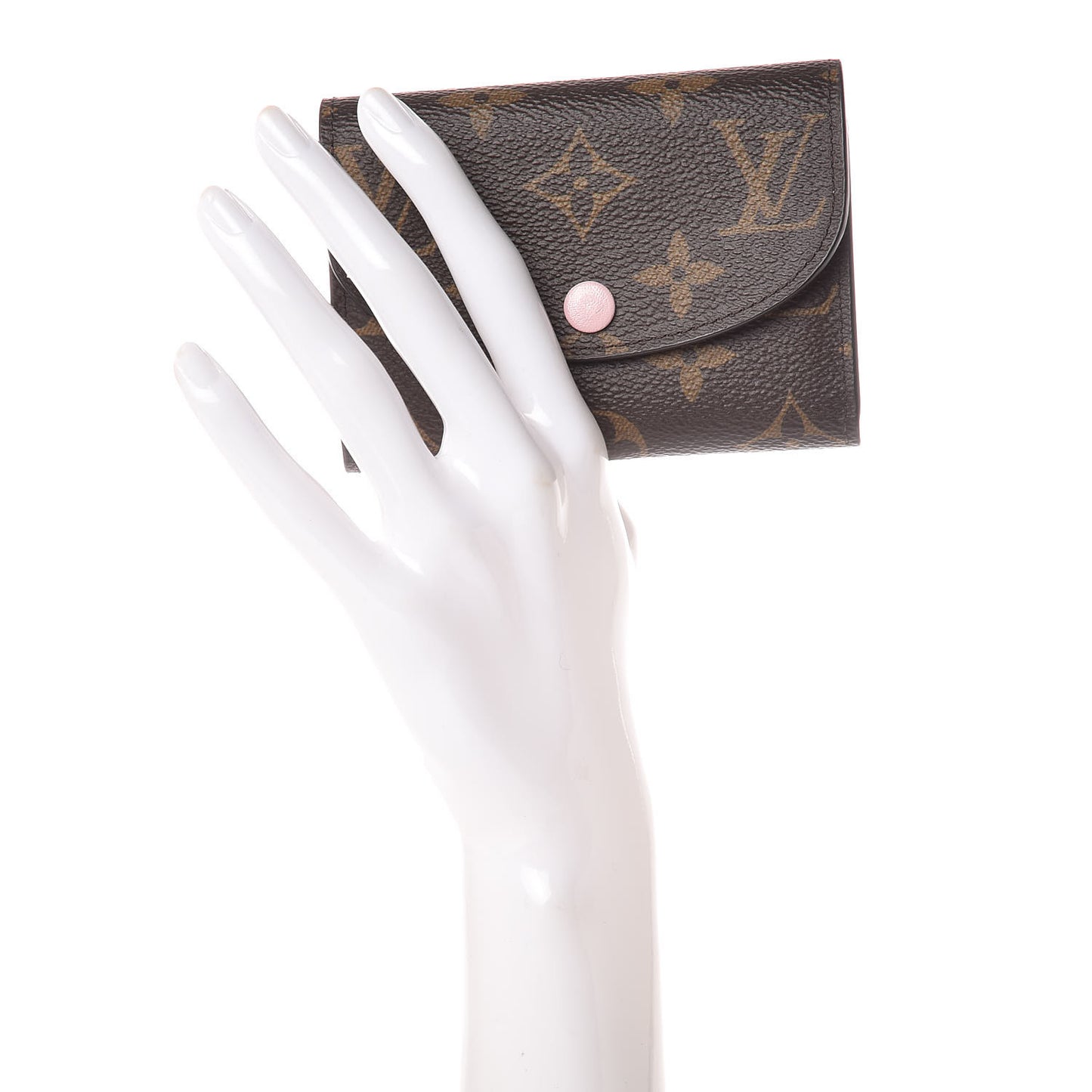 Monogram Rosalie Coin Purse Rose Ballerine