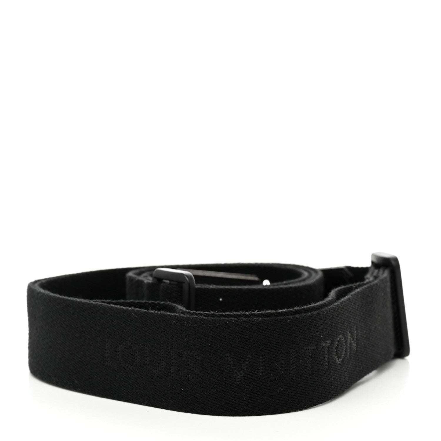 Louis Vuitton Jacquard Bandouliere Shoulder Strap Black 2 of 3