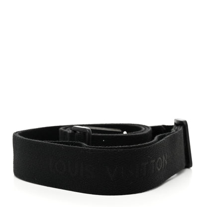 Louis Vuitton Jacquard Bandouliere Shoulder Strap Black 2 of 3