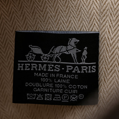 Hermes Canvas Small Bride-A-Brac Pouch Gris Flanelle 6 of 7