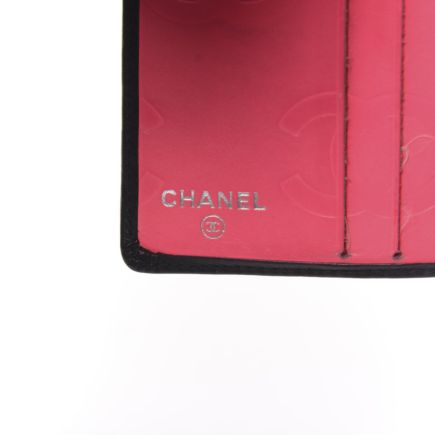 Chanel Calfskin Quilted Cambon Bi-Fold Wallet Black 6 of 10