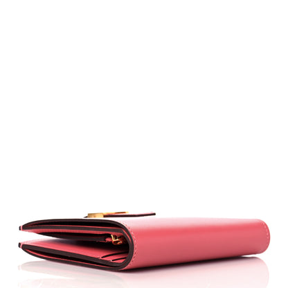 Hermes Swift Bearn Compact Wallet Rose Lipstick 4 of 10