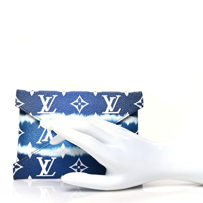Louis Vuitton Monogram Escale Medium Kirigami Pochette Insert Blue 2 of 7