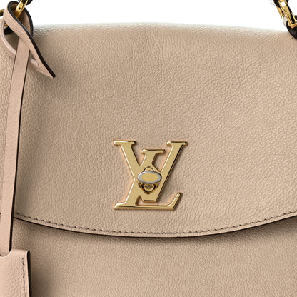 Louis Vuitton Soft Calfskin Lockme Ever MM  Greige 7 of 10