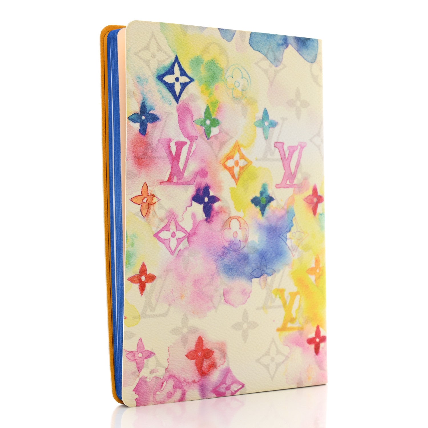 Louis Vuitton Monogram Watercolor Clemence Notebook Multicolor 3 of 6