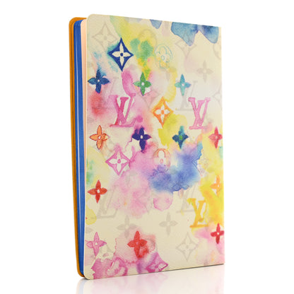 Louis Vuitton Monogram Watercolor Clemence Notebook Multicolor 3 of 6