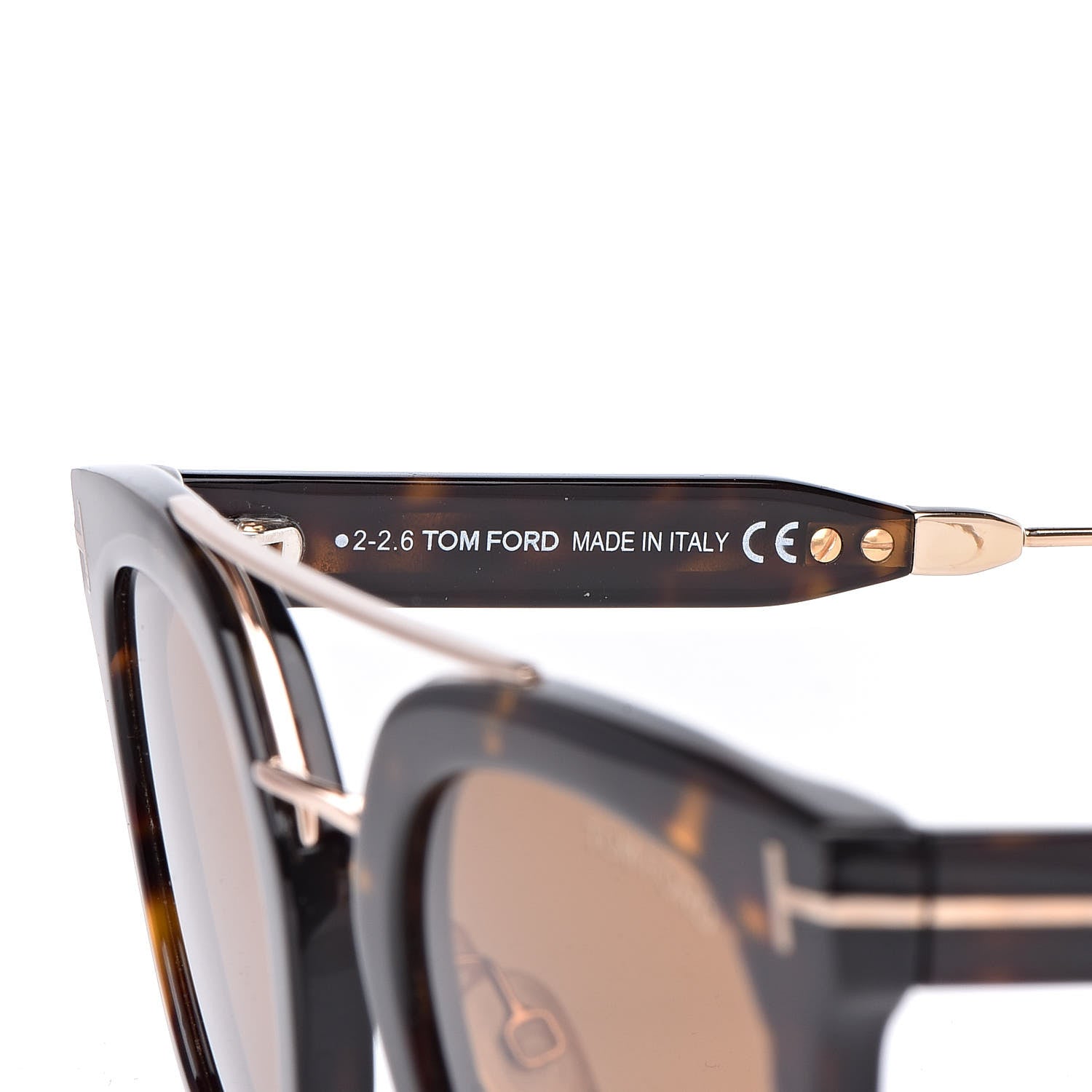 Tom Ford Alex Squared Sunglasses TF541 Tortoise 5 of 8