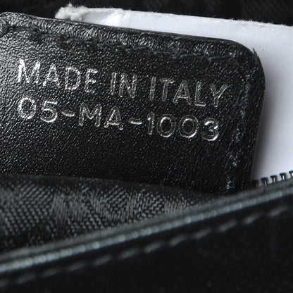 Christian Dior Coated Canvas Crystal Hardcore Bag Black 8 of 9