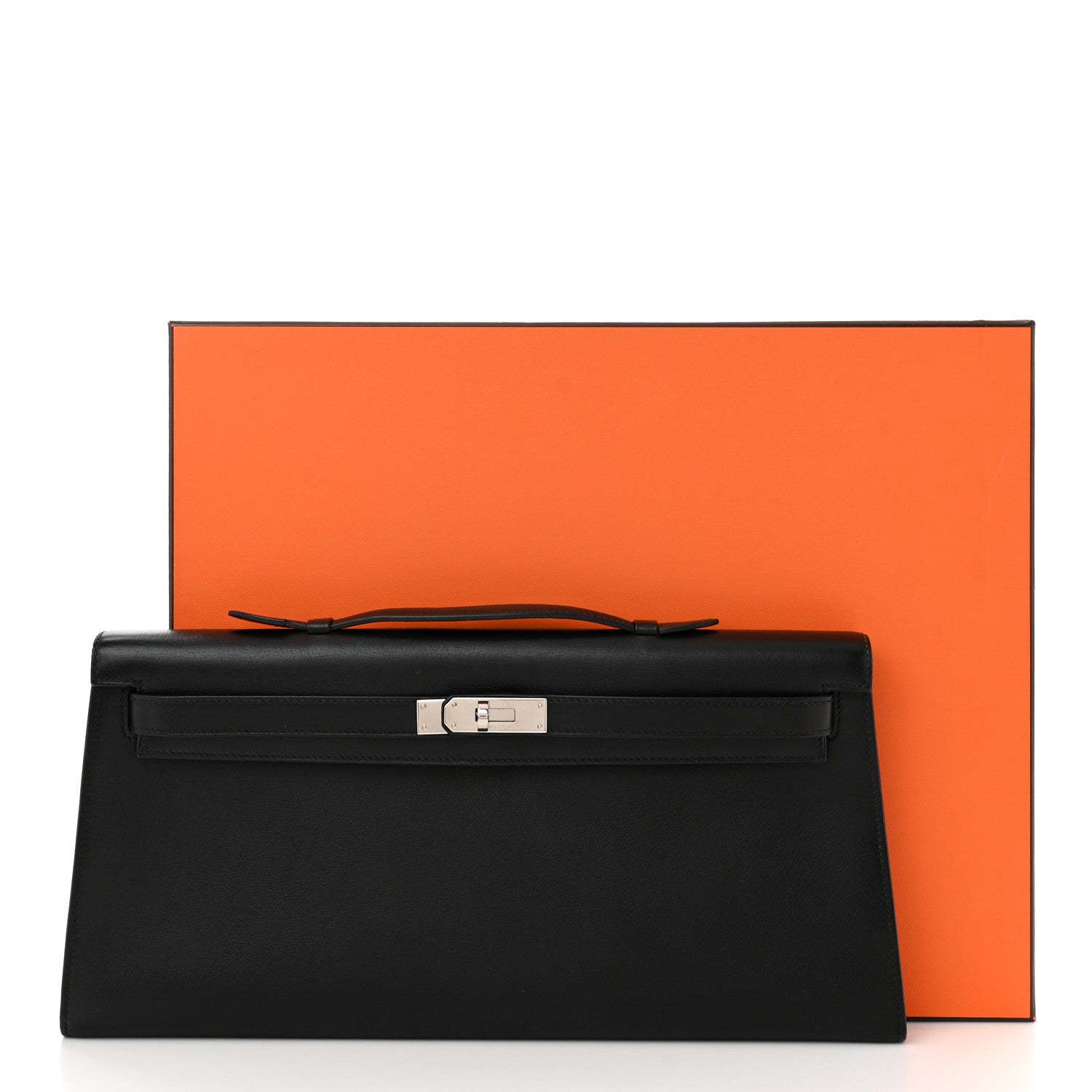 Hermes Swift  Kelly Longue Pochette Black 8 of 8