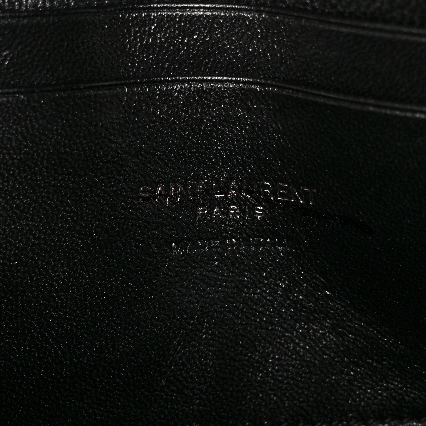 Patent Calfskin Matelasse Monogram Mini Lou Camera Bag Black