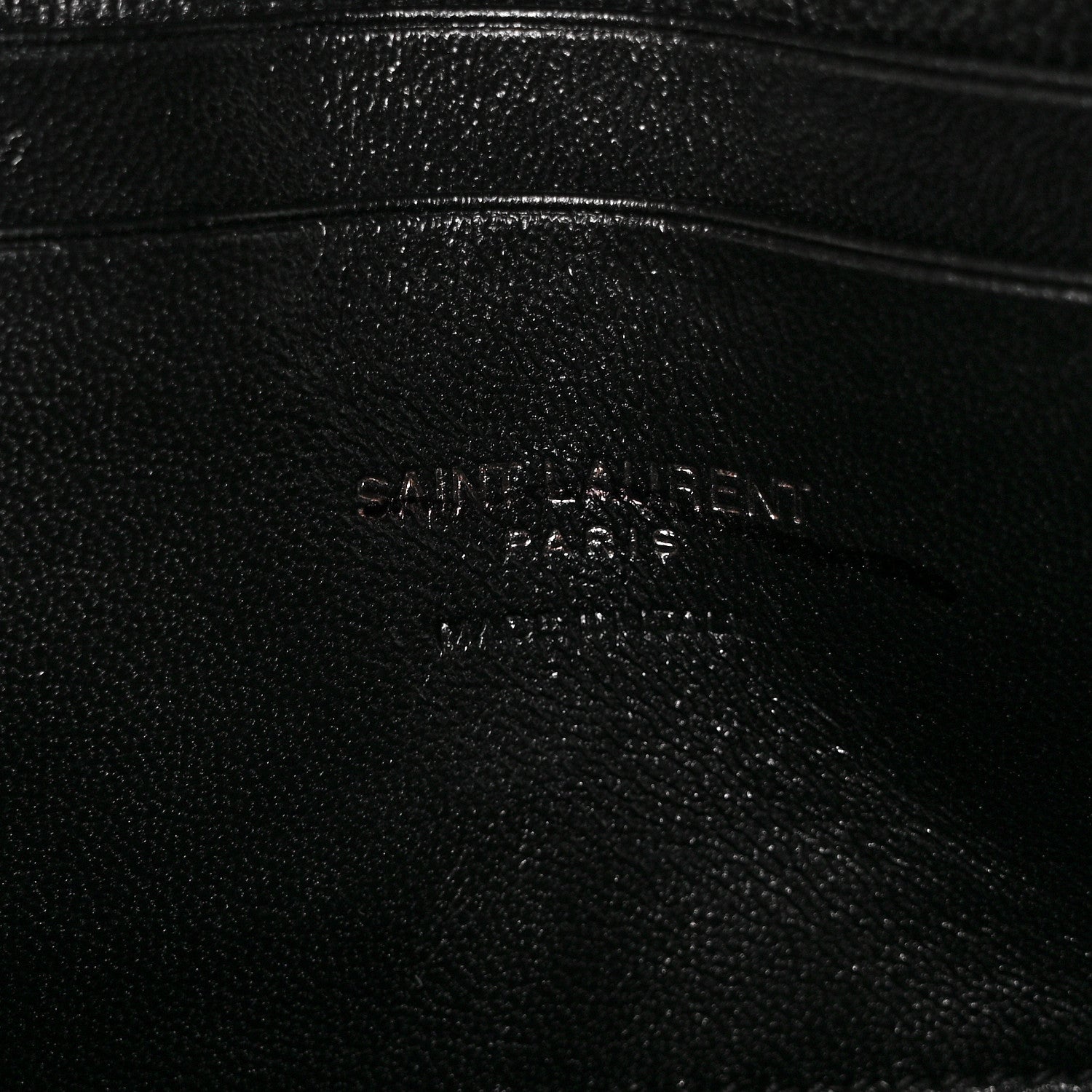 Saint Laurent Patent Calfskin Matelasse Monogram Mini Lou Camera Bag Black 6 of 8