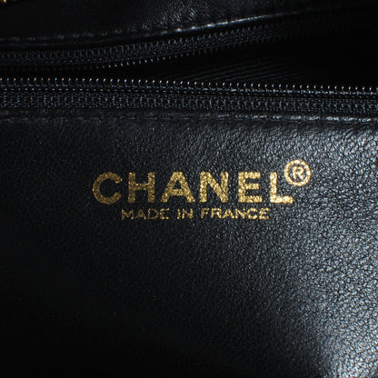 Chanel Lambskin Medallion Tote Black 7 of 8
