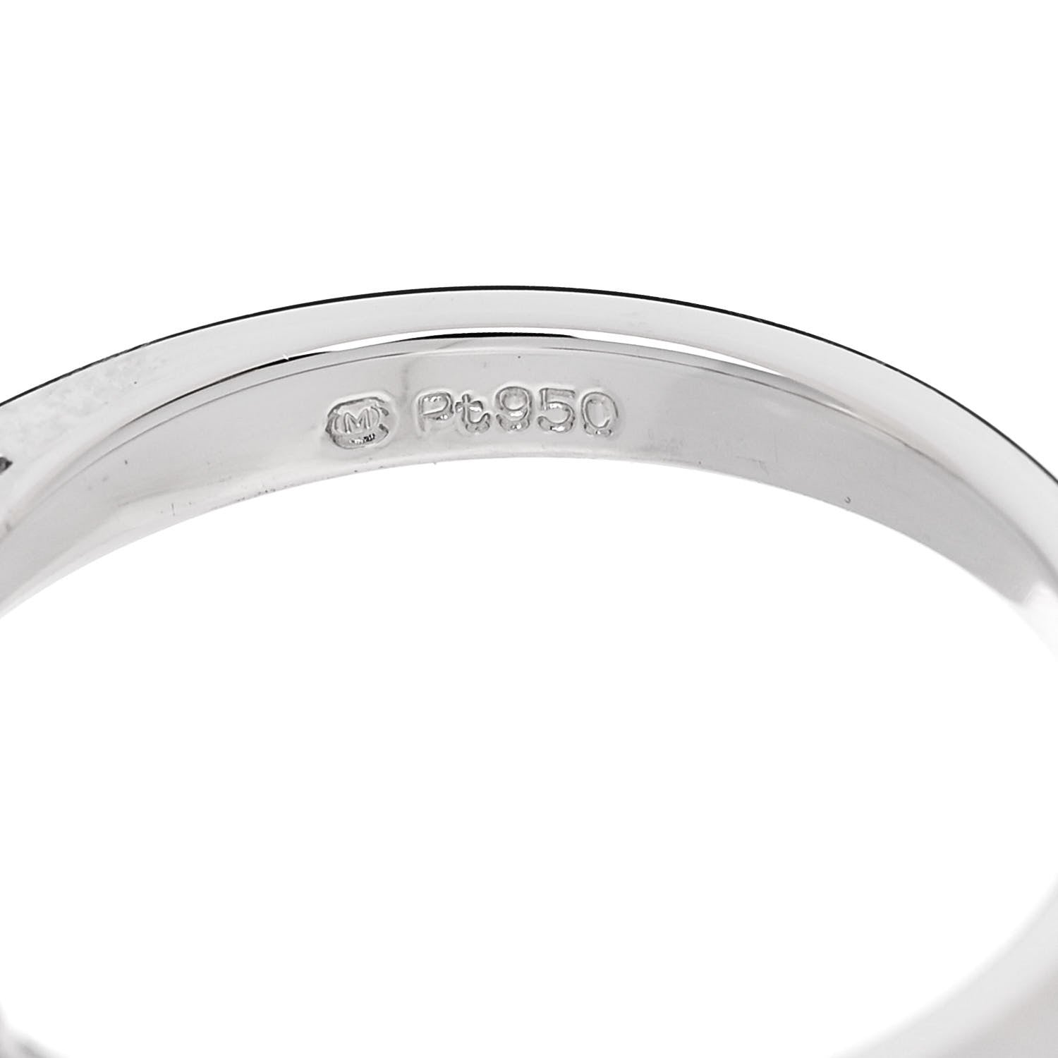 Mikimoto Platinum Diamond Akoya Pearl 8mm Ring 52 6 5 of 6