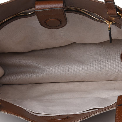 Gucci Monogram Horsebit 1955 Tote Bag Beige Brown Sugar 4 of 4