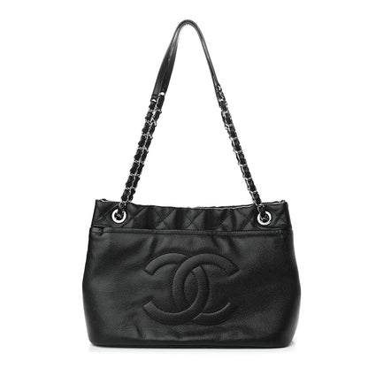 Chanel Caviar Timeless CC Soft Tote Black 1 of 11