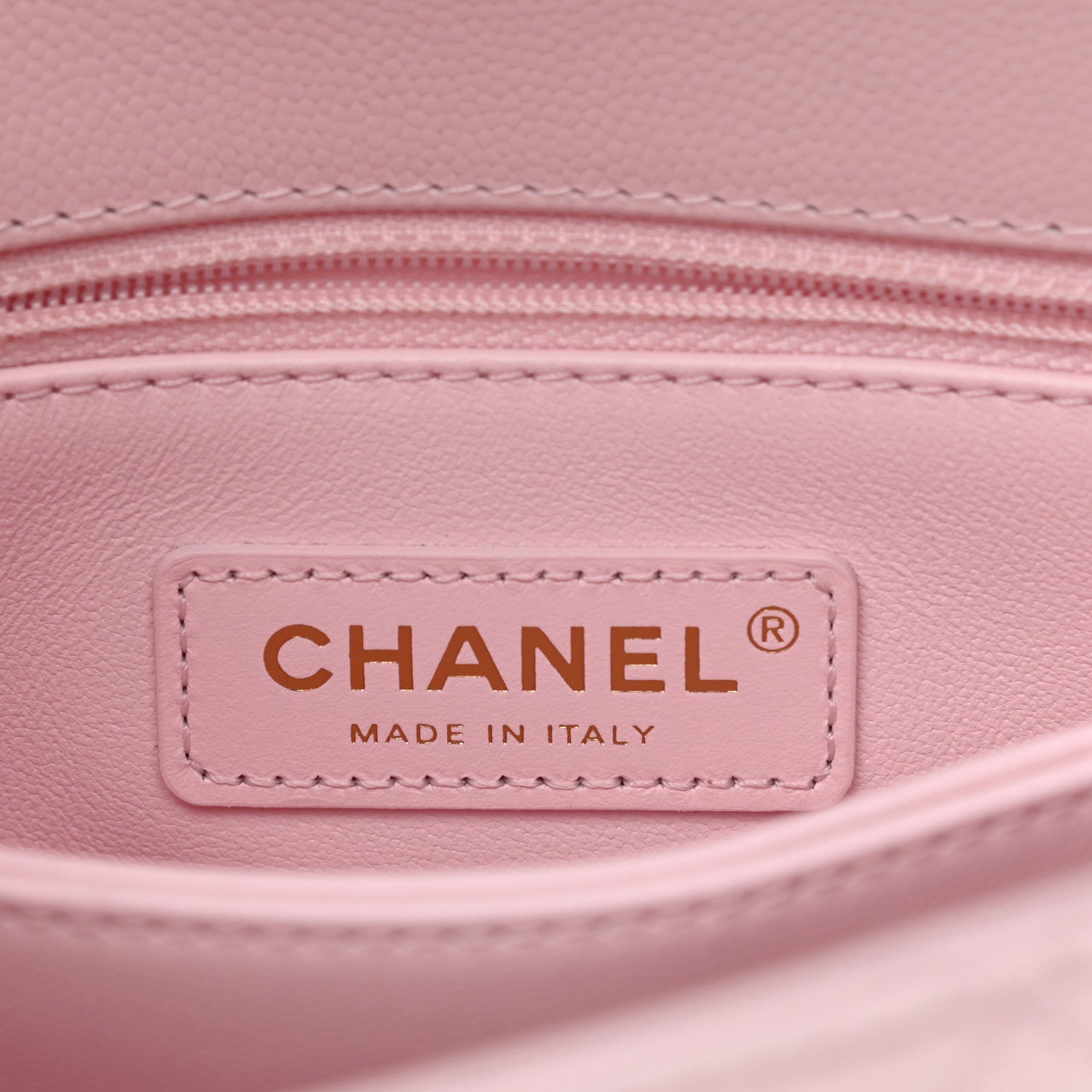 Chanel Caviar Quilted Mini Coco Handle Flap Light Pink 6 of 11