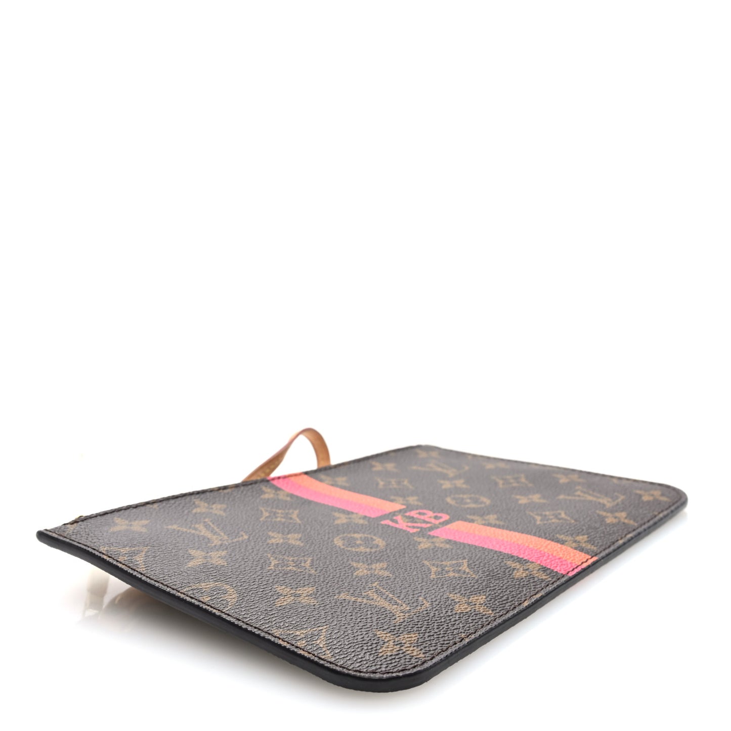Monogram My LV Heritage Neverfull MM GM Pochette Fuchsia Orange