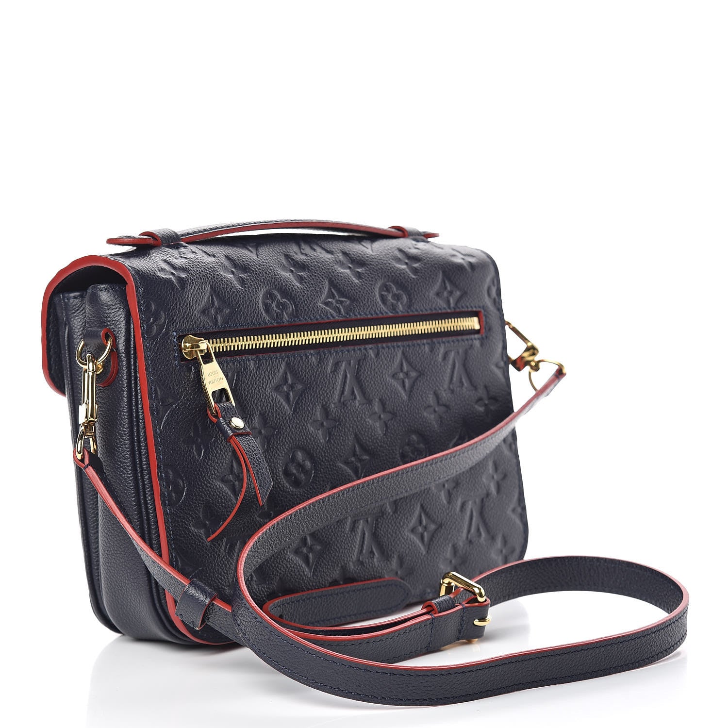Louis Vuitton Empreinte Pochette Metis Marine Rouge 3 of 10