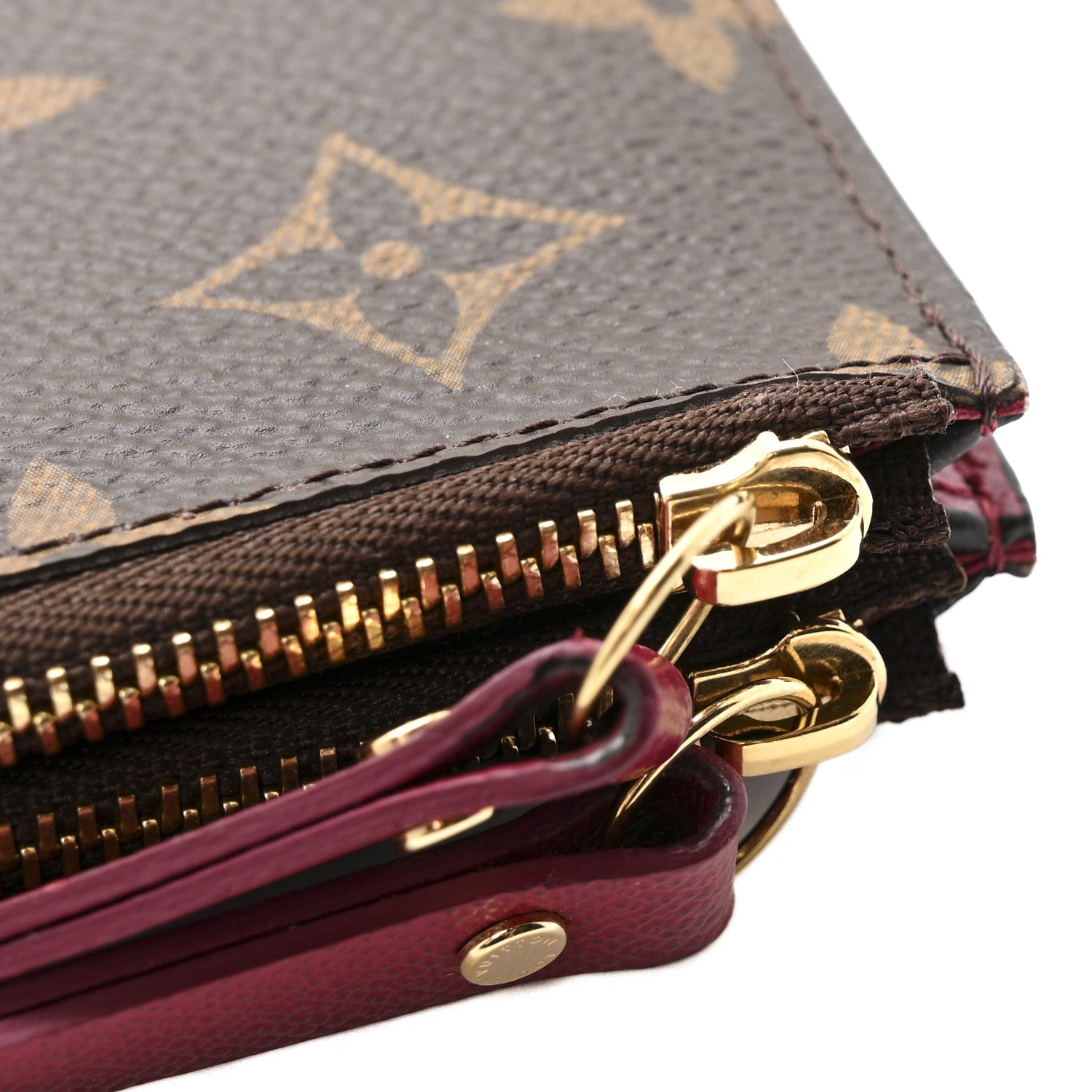 Louis Vuitton Monogram Adele Wallet Fuchsia 10 of 11