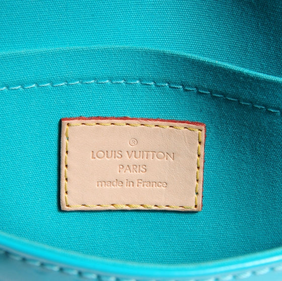 Louis Vuitton Vernis Bellflower PM Blue Lagon 5 of 7